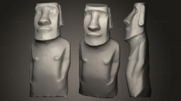 Статуэтки и статуи разные (STKR_0018) 3D модель для ЧПУ станка
